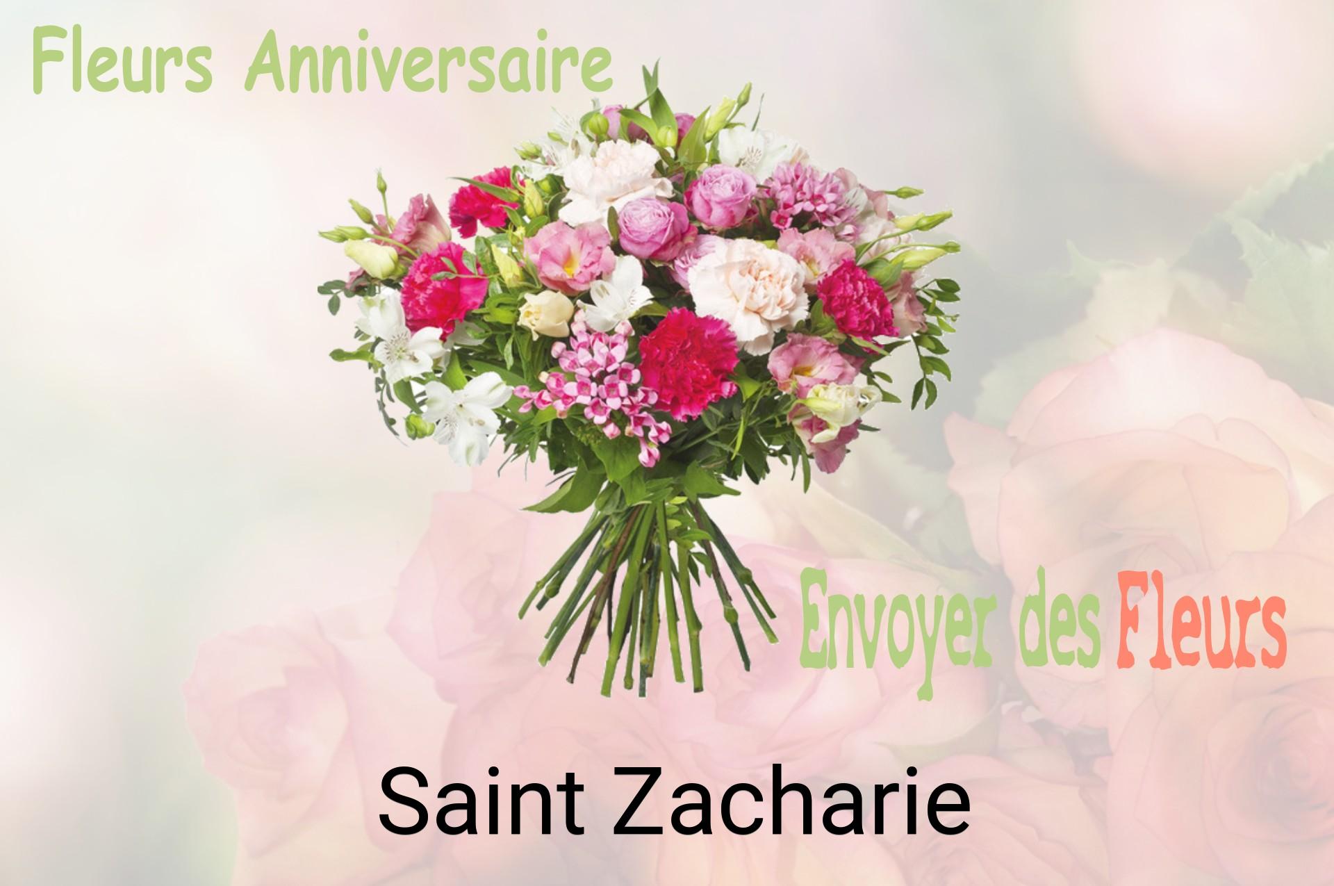 Bouquet de fleurs d’anniversaire livré à Saint-Zacharie