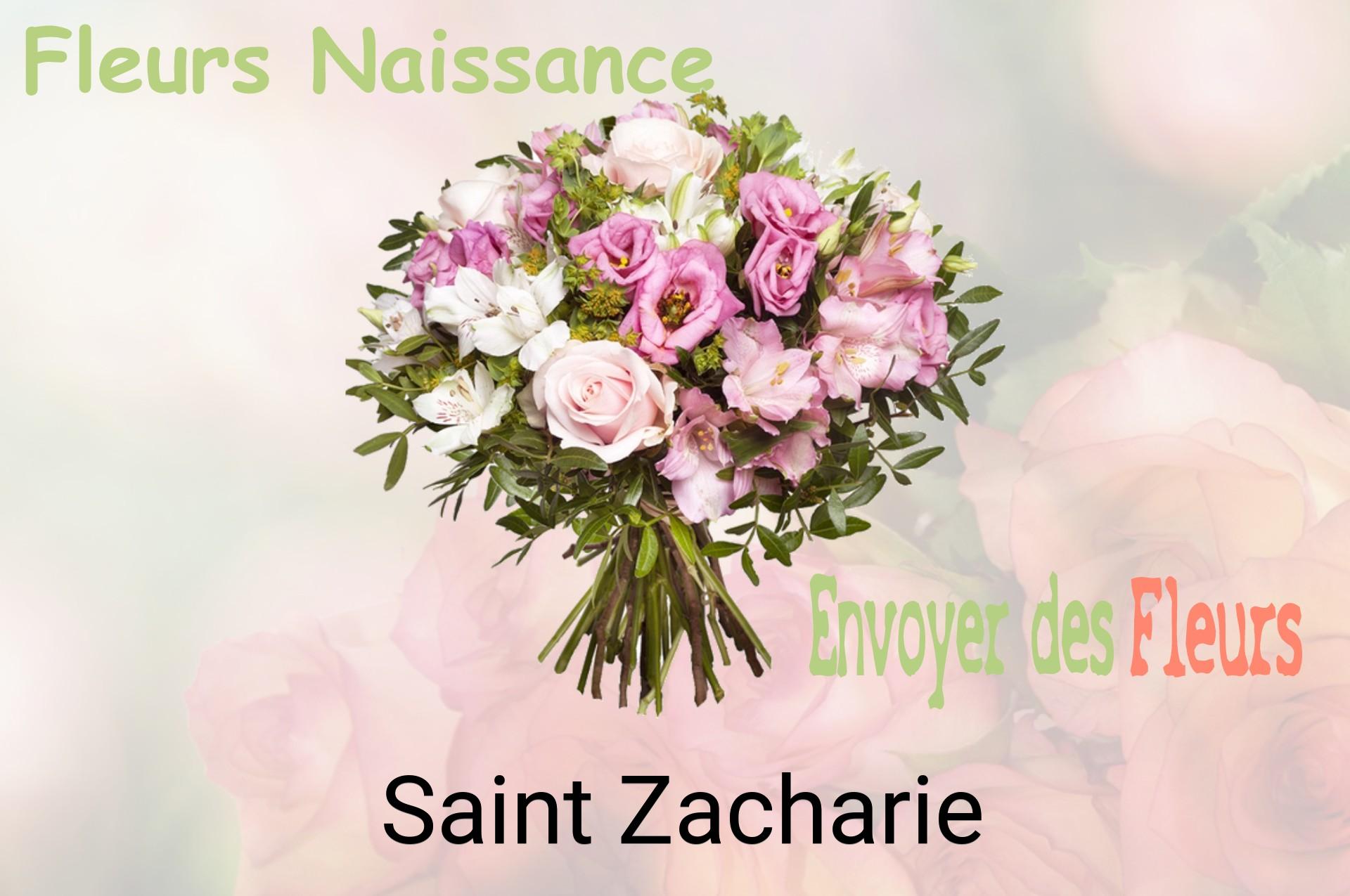 Bouquet de fleurs de naissance livré à Saint-Zacharie